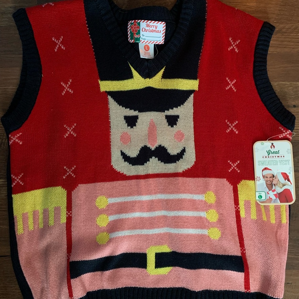 NWT Men’s Christmas Vest